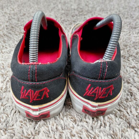 Vans Classic Slip On Slayer Reign In Blood Shoe Men’s 7 Womens 8.5 Metal Album main image 12